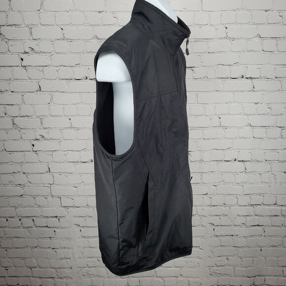 NWT Port Authority Black Soft Shell Water Wind Resistant Fleece Lined Zip Vest L - Picture 16 of 16
